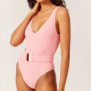 Solid & Striped - Michelle Belt One-Piece